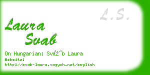 laura svab business card